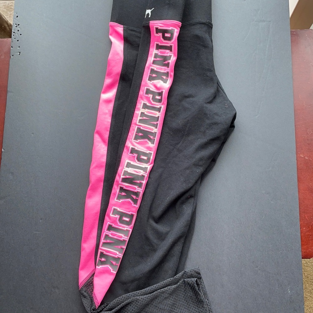 Pink leggings